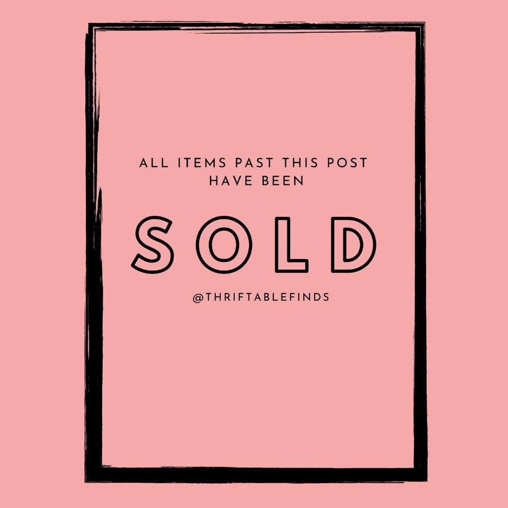 ❌SOLD❌